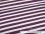 Jersey-Stoff " stripes #mauve melange" (0,5m)
