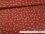 Sommer-Sweat-Stoff "ma petite fleur #rust" (0,25m)