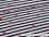 Jersey-Stoff "raspberry #black or white" (0,5m)