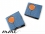 Weblabel-Set #Ballons gelb/blau (2er-Set)