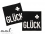 Weblabel-Set #GLÜCK groß schwarz-weiss (2er-Set)
