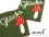 Weblabel-Set #Glücks-Pilz grün rot weiss (2er-Set)