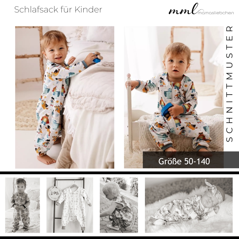 träumeland schlafsack mit beinen Baby Füßen 0.5 TOG Moon grau, Sommerschlafanzug, leichter atmungsaktiver Babyschlafsack, Öko-Tex 100 zertifiziert Baby Größe:Long - Körpergröße bis 205 cm Europrinz - Marken (Profi) Mama