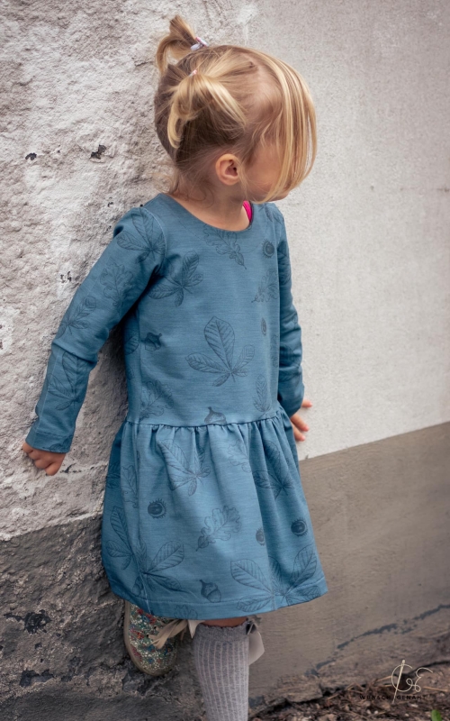 Bio-Sommer-Sweat-Stoff "Oak #smoky" (0,25m)