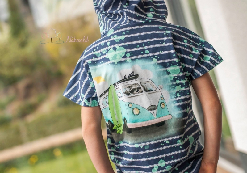 Jersey-Stoff "Beach Bo #jeans" (1Panel/ ca.0,65m)