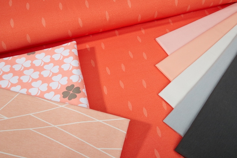 Jersey-Stoff "CarnivalCoat #peach" (0,5m)