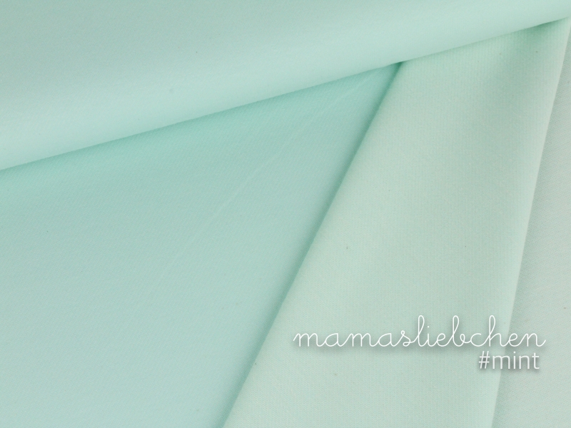 Jersey-Stoff "Jeans-Jersey #mint" (0,5m)