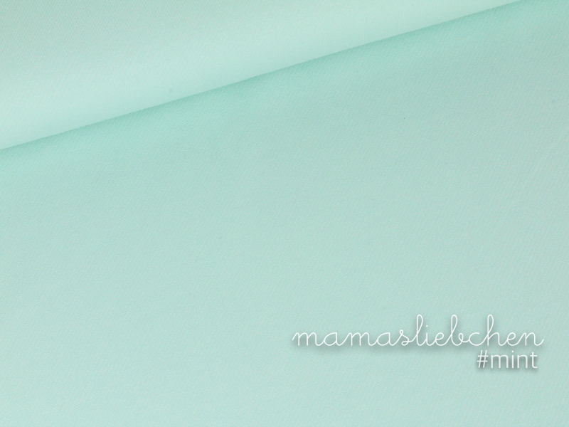 Jersey-Stoff "Jeans-Jersey #mint" (0,5m)