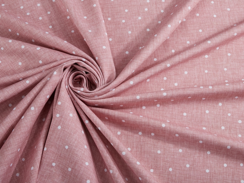 Jersey-Stoff "linen dots #babyrose" (0,5m)