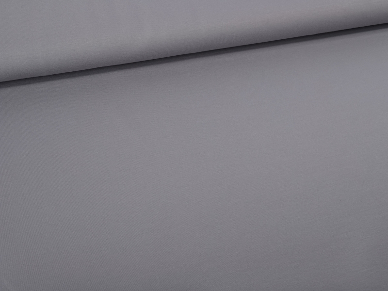 Jersey-Stoff "uni  #grau" (0,5m)