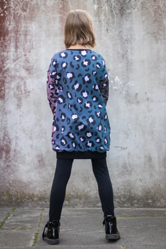 Jersey-Stoff "wild girl #power" (0,25m)