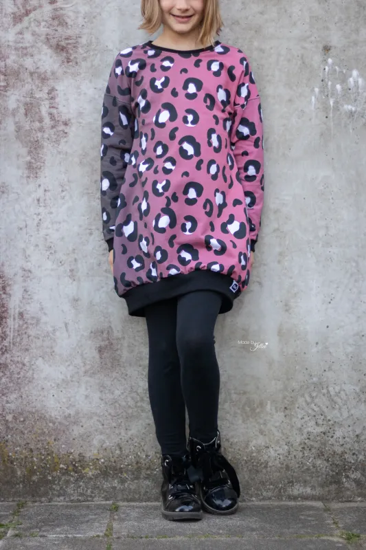 Jersey-Stoff "wild girl #power" (0,25m)