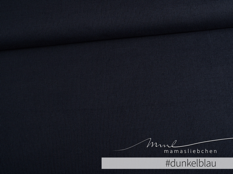 Strick-Stoff "bella #dunkelblau" (0,25 m)