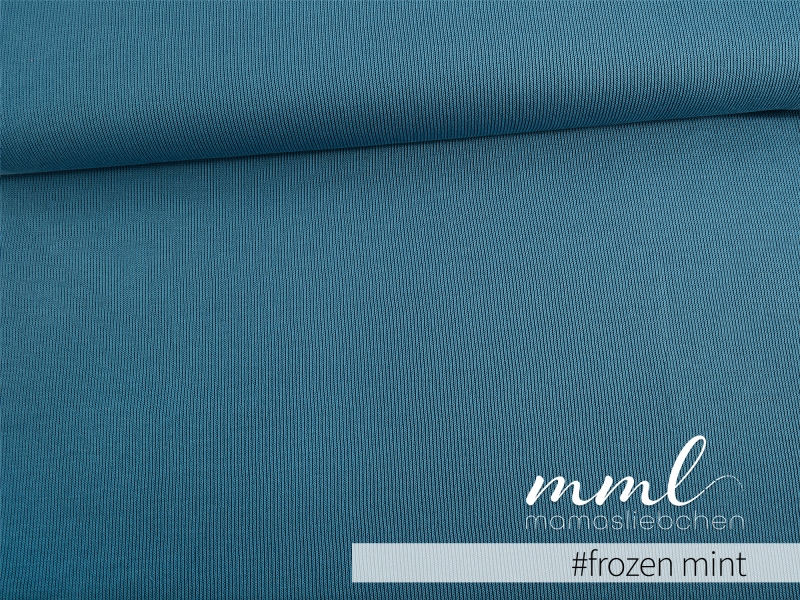 Strick-Stoff "bella #frozen mint" (0,25 m)