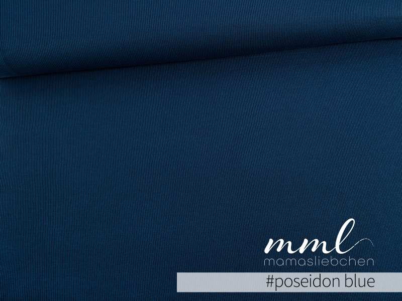 Strick-Stoff "bella #poseidon blue" (0,25 m)