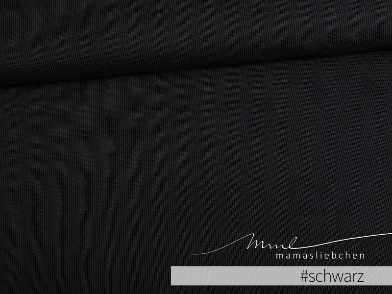 Strick-Stoff "bella #schwarz" (0,25 m)