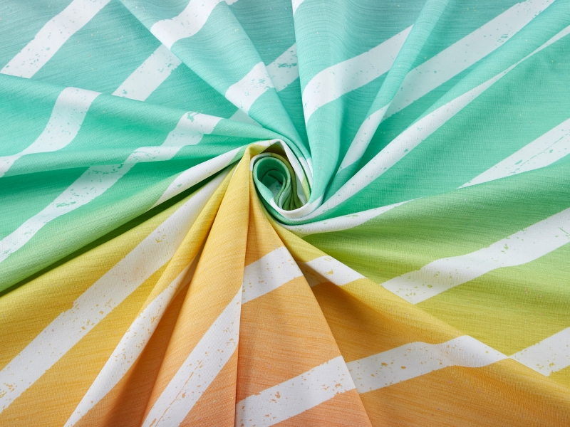 Bio-Bubble-Stoff "Rainbow #cross pastel" (0,25m)