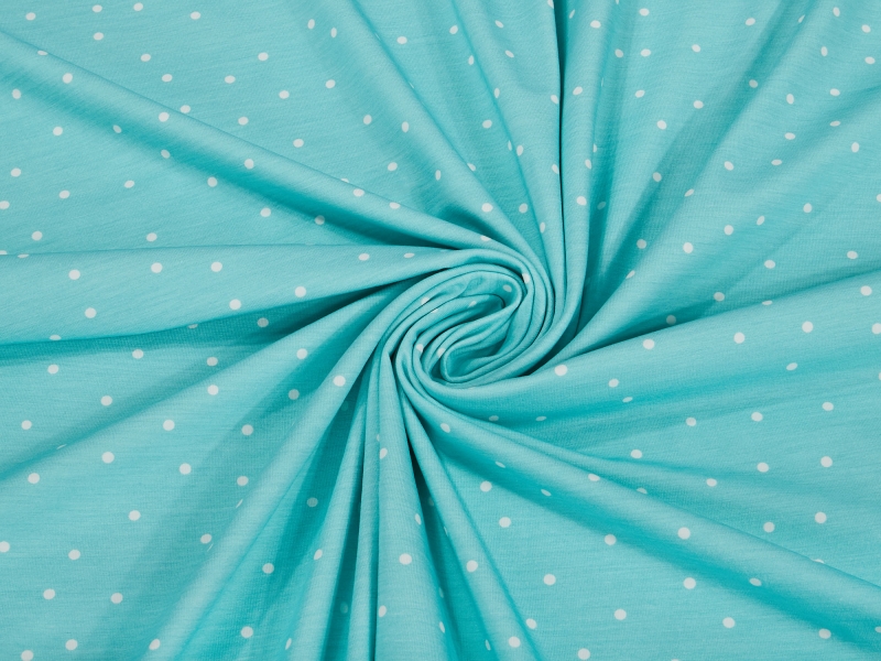Jersey-Stoff "sweetheart dots #mint" (0,5m)