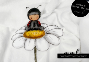 Bügelbild #Mariechen / kleiner M...