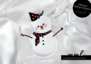 Bügelbild Schneemann #klein

M...