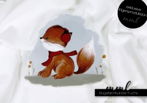 Bügelbild #Herbst / Winter Fuchs...