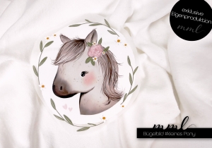 Bügelbild kleines Pony - Pferd #...