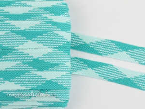 flache Kordel zweifarbig #mint- ...