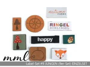 Label-Set #9 JUNGEN (9er-Set) EI...