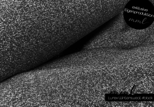 SOFT LUREX Winter-Sweat Stoff #b...