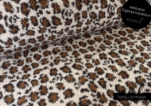  Teddy-Stoff Leo #dunkel (0,25m)...