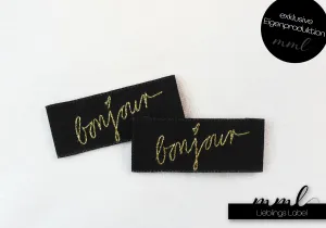 Weblabel-Set #bonjour (glitter/s...