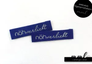 Weblabel-Set #näh verliebt (glit...