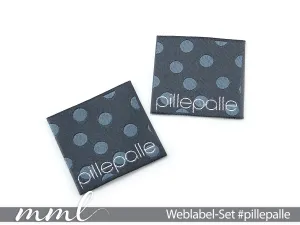 Weblabel-Set #pillepalle (2er-Se...