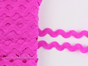 Zickzackband # fuchsia (1,0m)